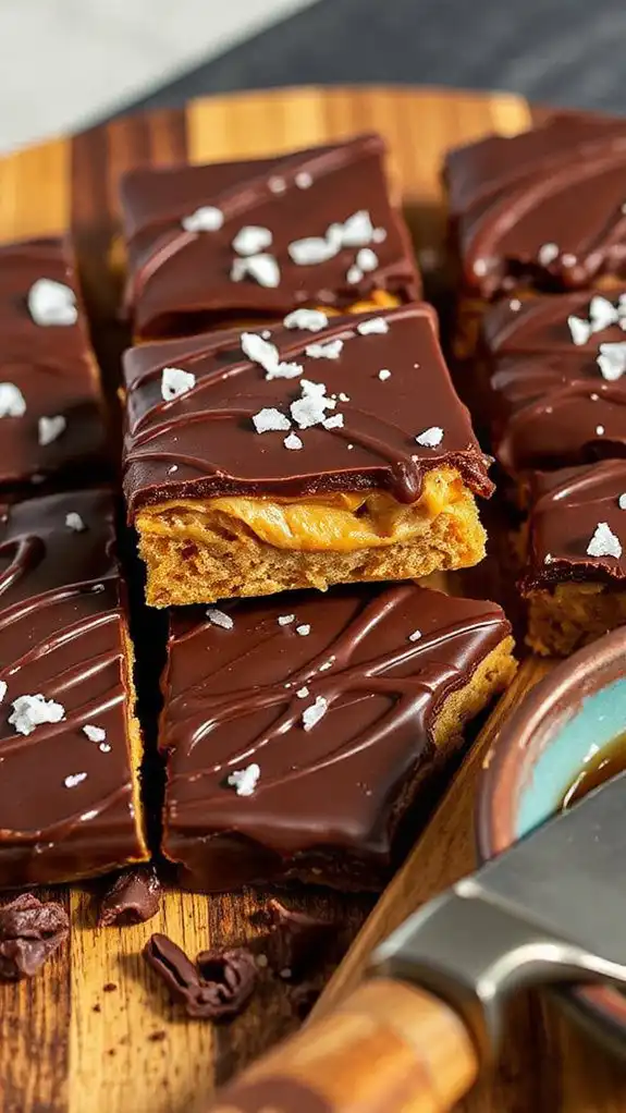no bake peanut butter bars