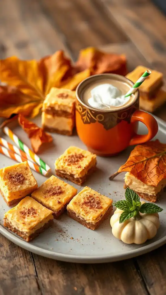 no bake pumpkin cheesecake bites