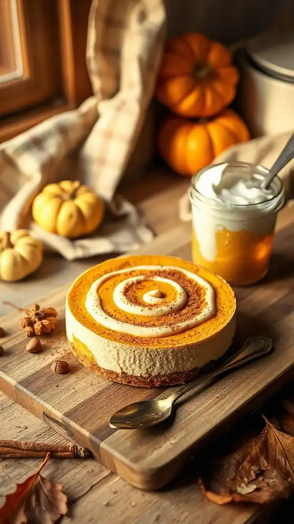 no bake pumpkin cheesecake recipe