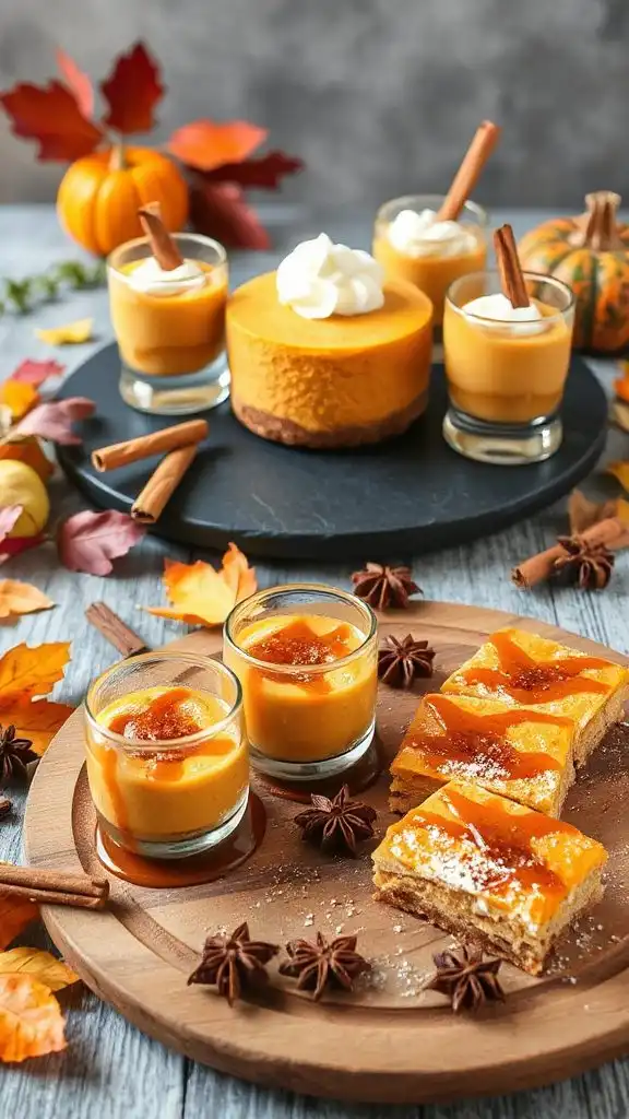 no bake pumpkin dessert delight
