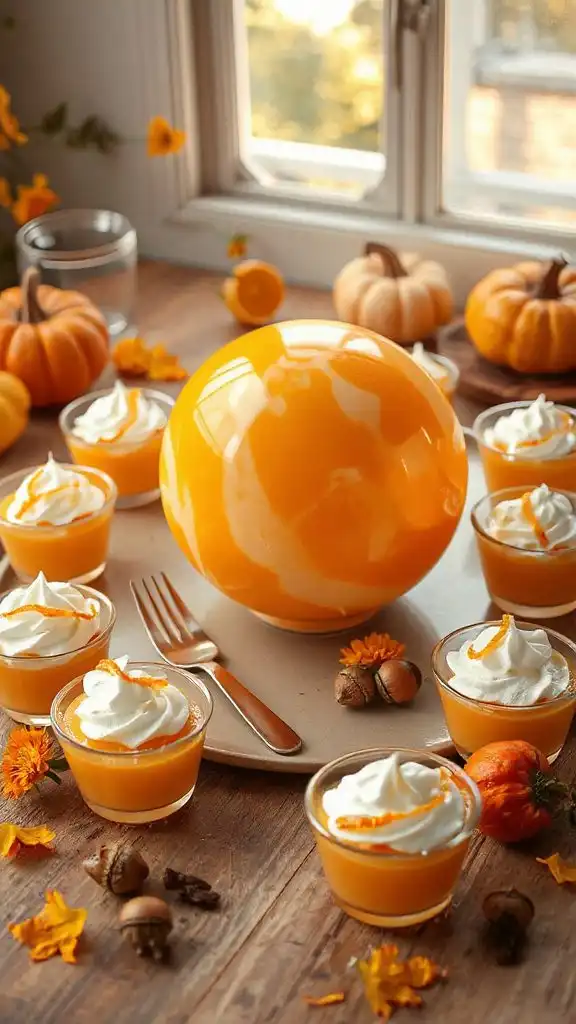 nostalgic orange creamsicle dessert