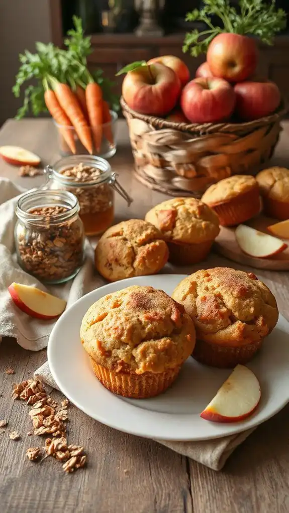 nut free healthy muffins recipe