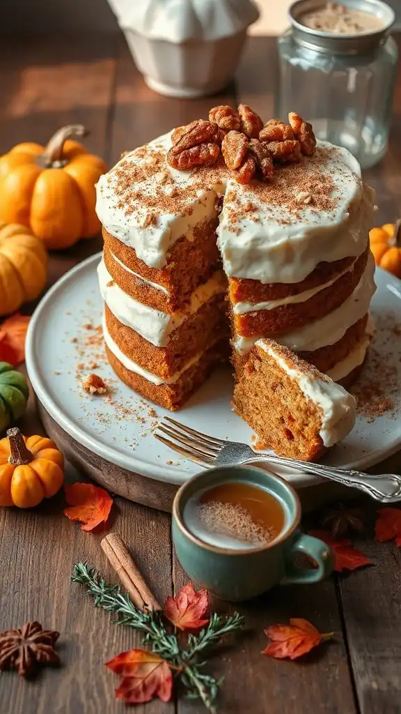 nutmeg carrot cake recipe