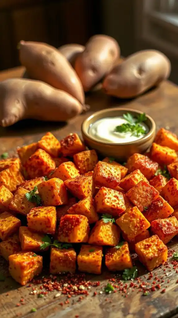 nutrient rich sweet potato bites