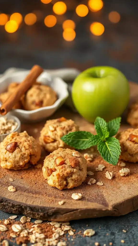 nutritious apple cinnamon bites