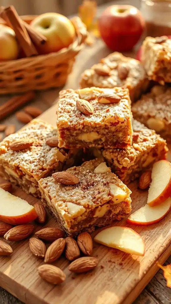 nutritious apple cinnamon squares