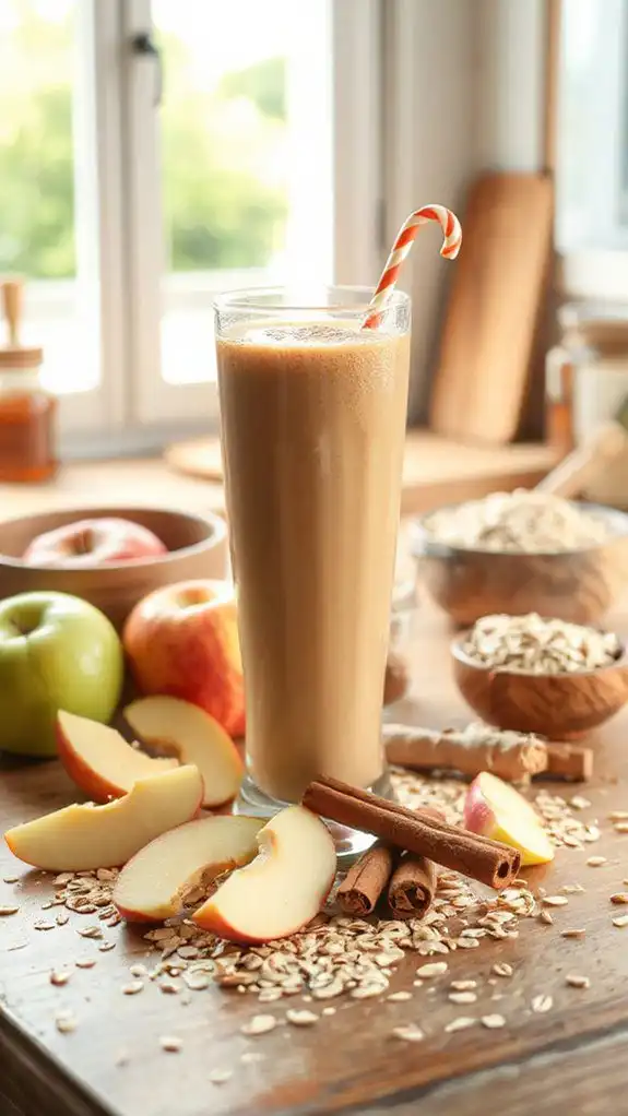 nutritious apple oatmeal shake nutritious apple oatmeal shake