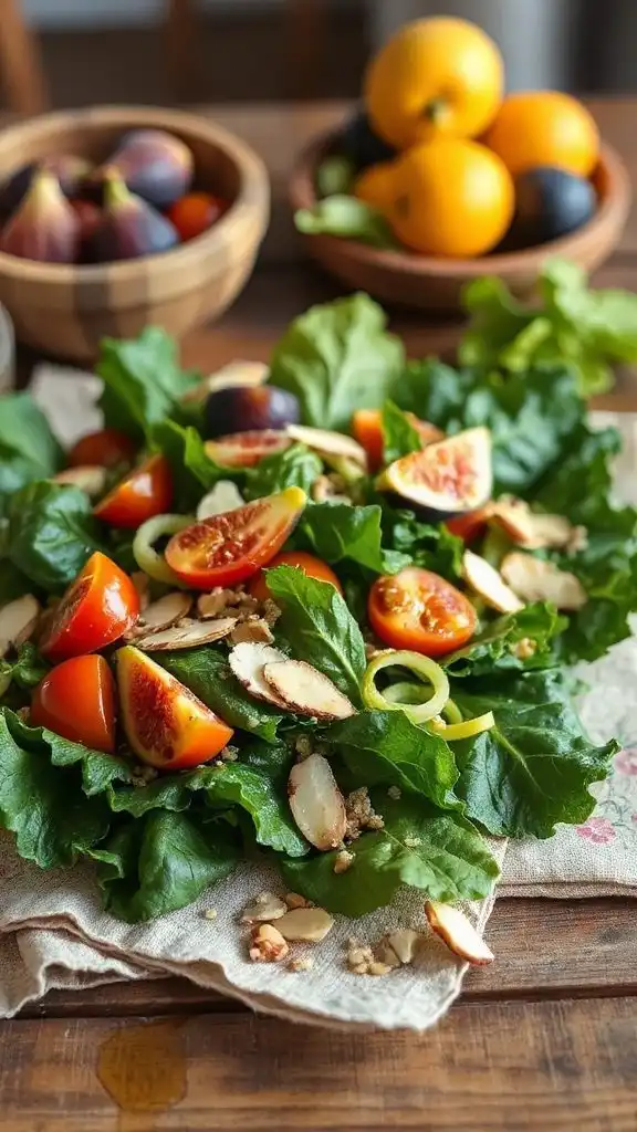 nutritious autumn quinoa salad