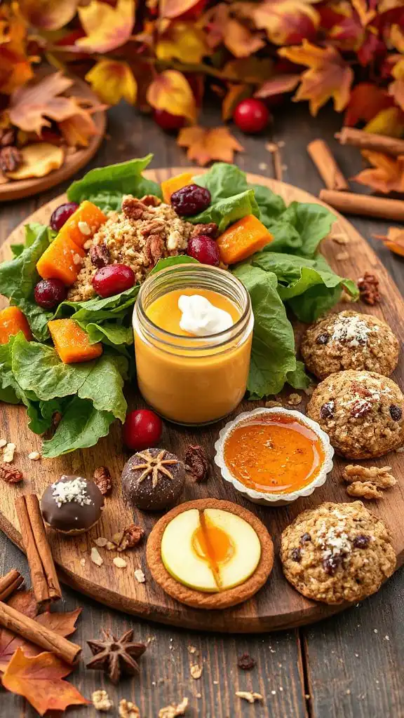 nutritious autumn quinoa salad