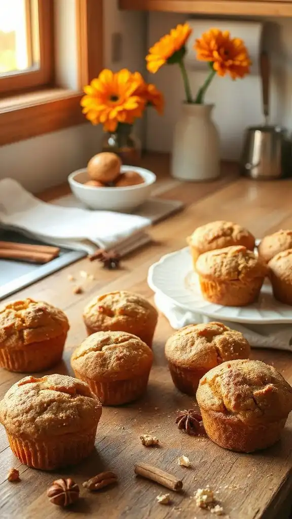 nutritious autumn spice muffins nutritious autumn spice muffins