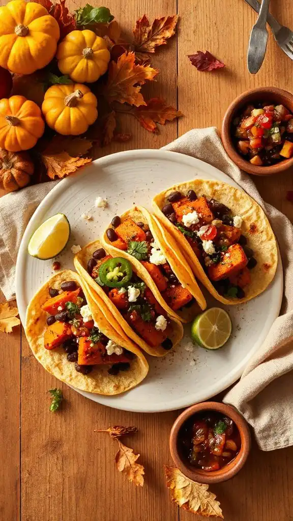 nutritious autumn taco recipe