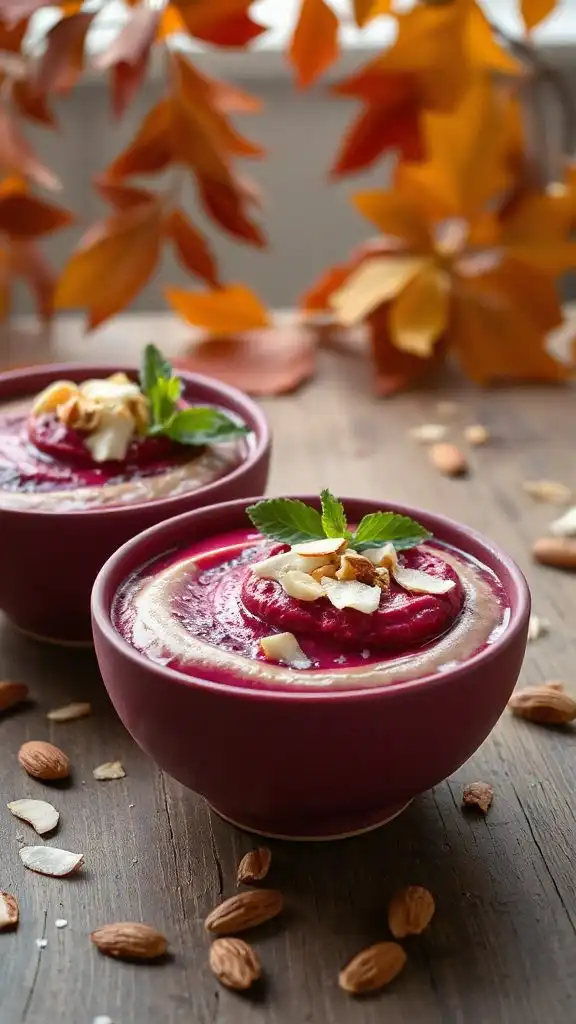 nutritious beetroot protein bowl