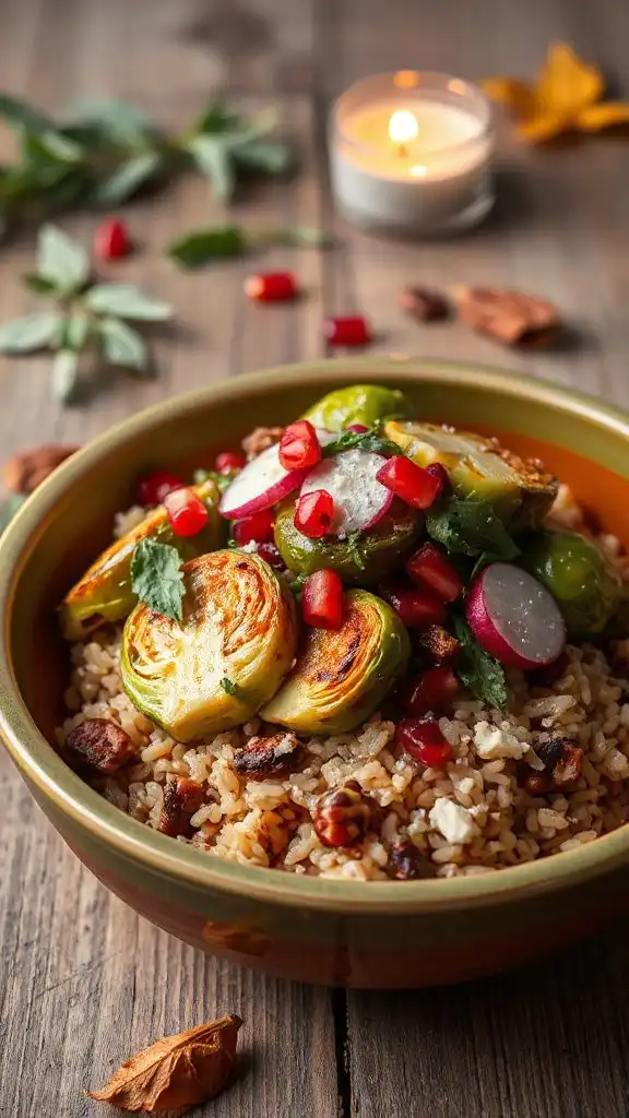 nutritious brussels sprouts medley