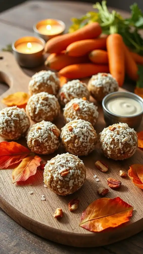 nutritious carrot cake snacks