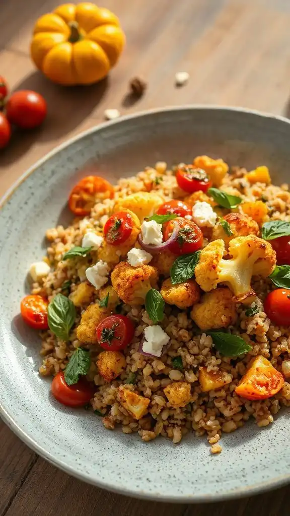 nutritious cauliflower buckwheat salad nutritious cauliflower buckwheat salad