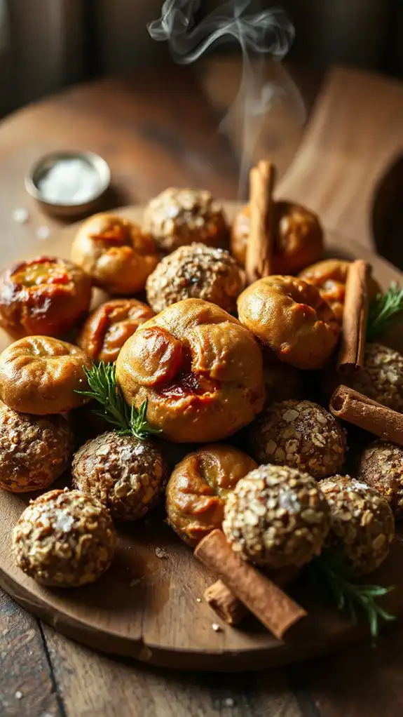 nutritious chestnut energy balls