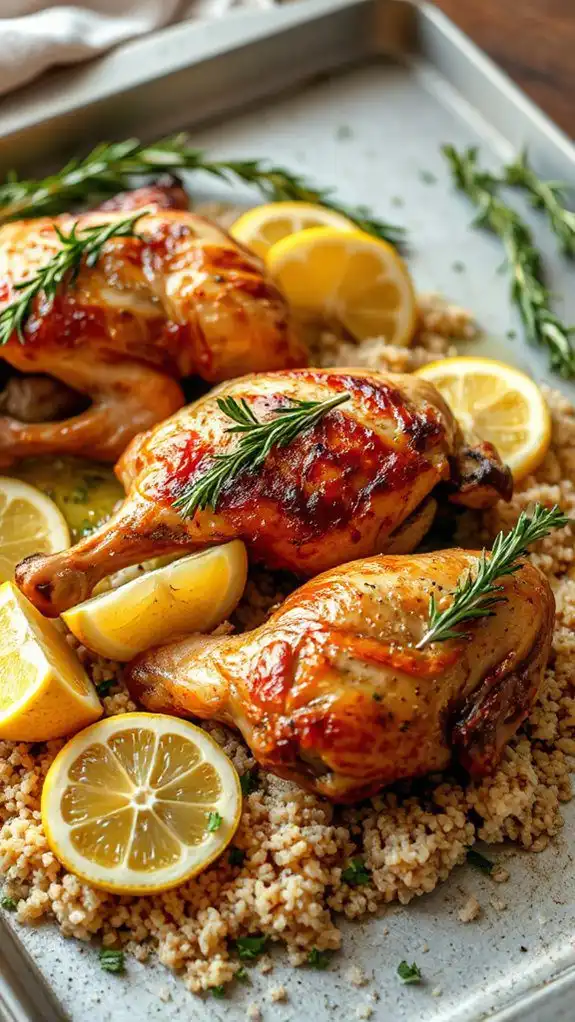 nutritious chicken quinoa dish
