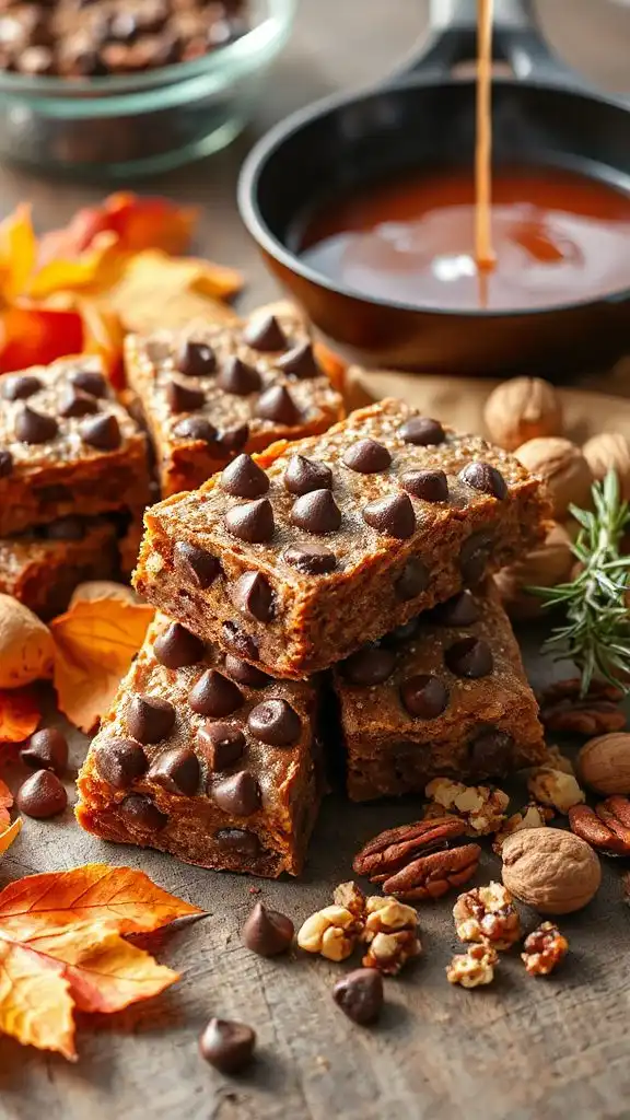 nutritious chocolate sweet bars