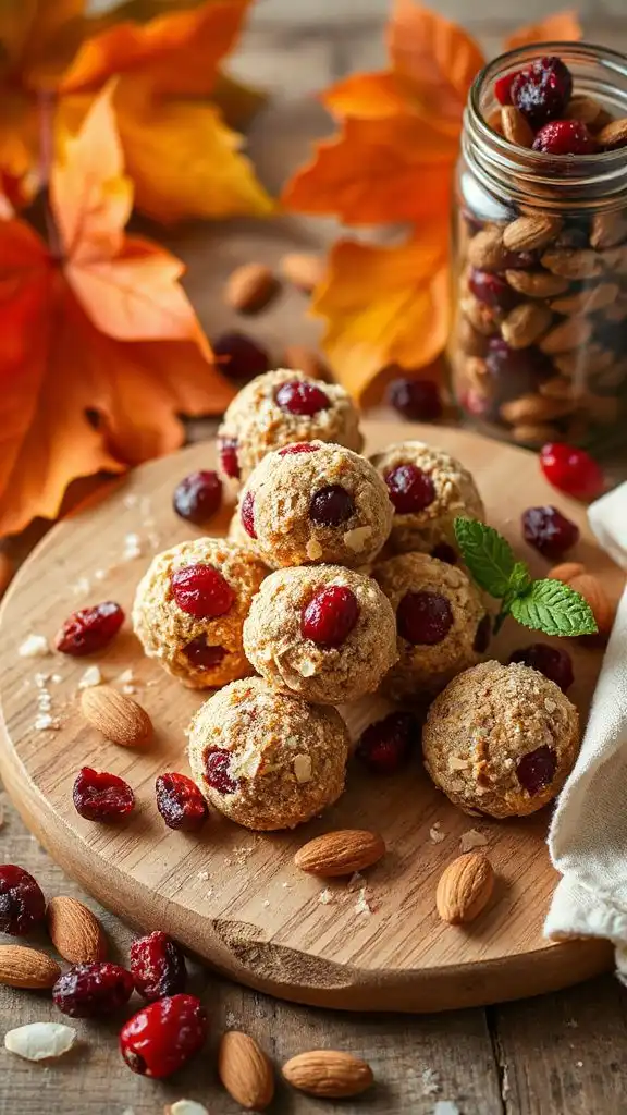 nutritious cranberry almond snacks