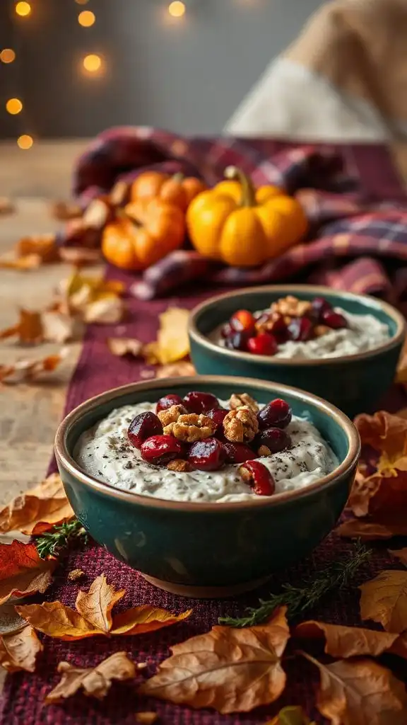nutritious cranberry walnut oats