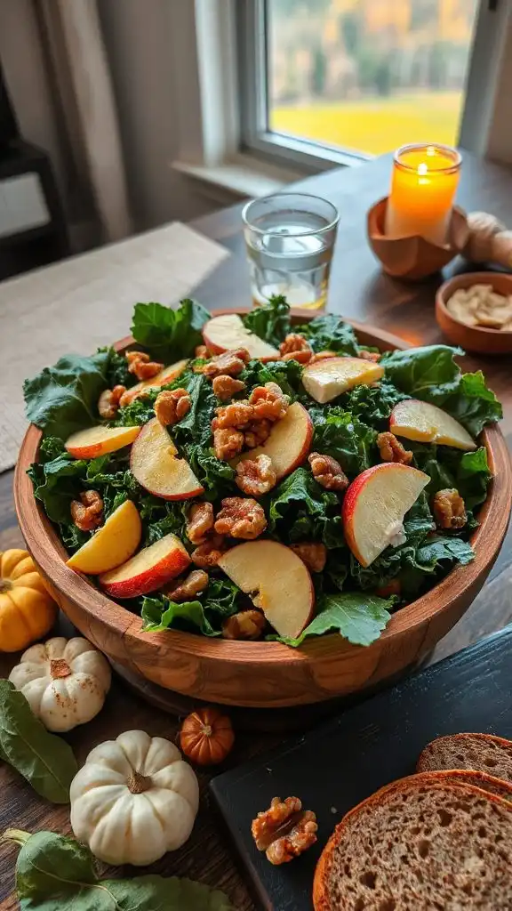 nutritious fall apple salad