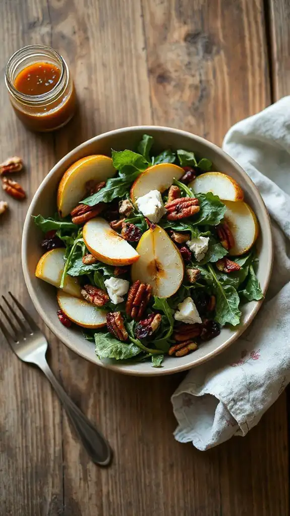 nutritious fall inspired salad