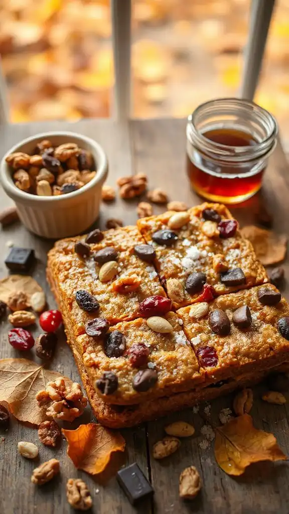 nutritious fall snack bars nutritious fall snack bars