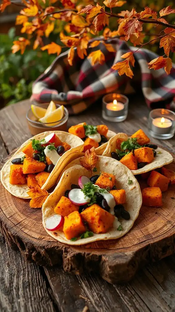 nutritious fall taco delight