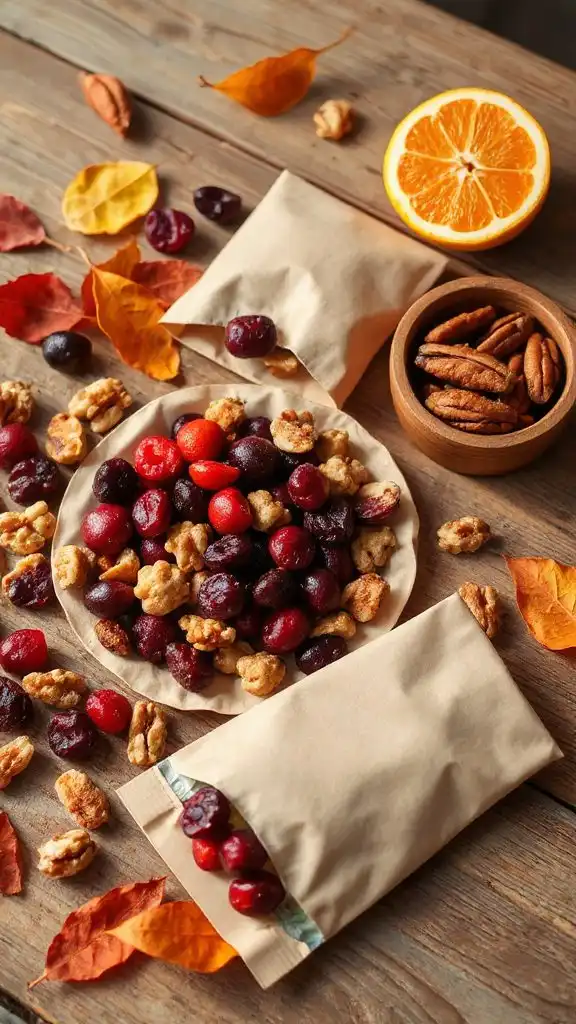 nutritious fall trail mix