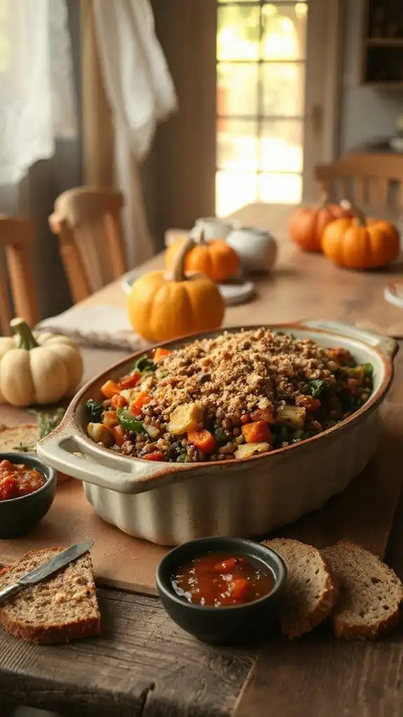 nutritious fall vegetable casserole
