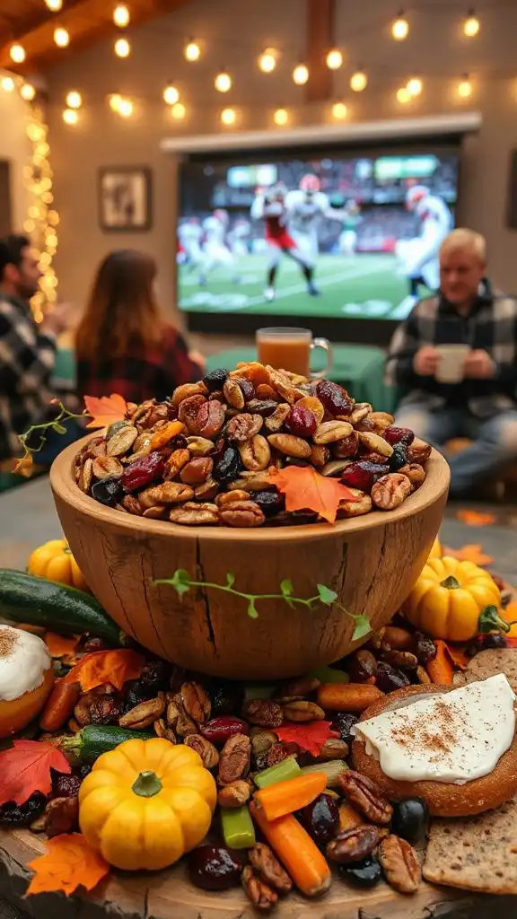 nutritious festive trail mix