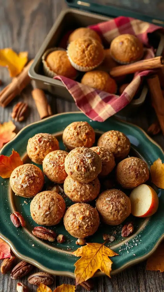 nutritious gingerbread energy bites
