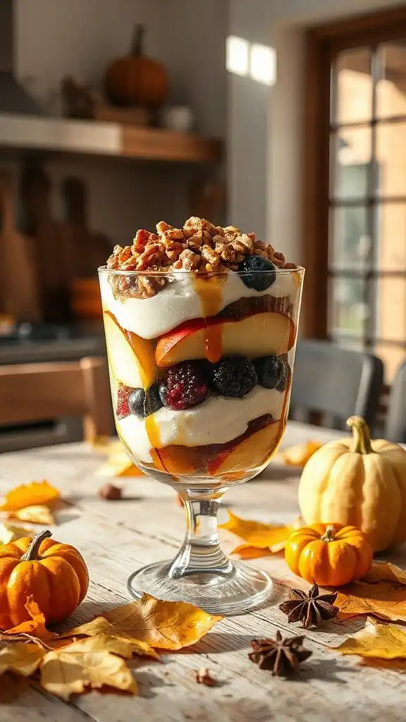 nutritious greek yogurt parfait