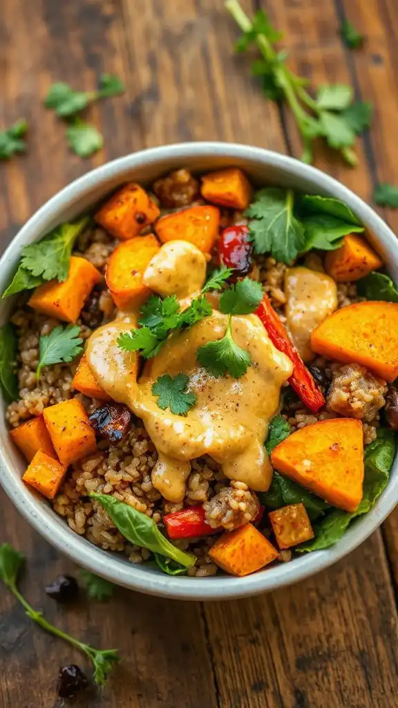 nutritious harvest bowl recipe