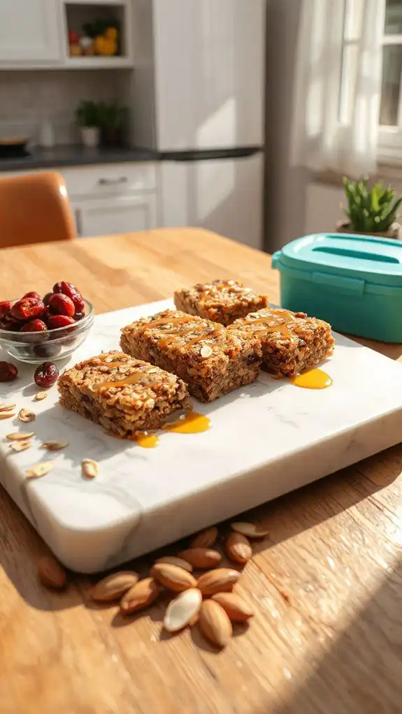 nutritious homemade protein bars