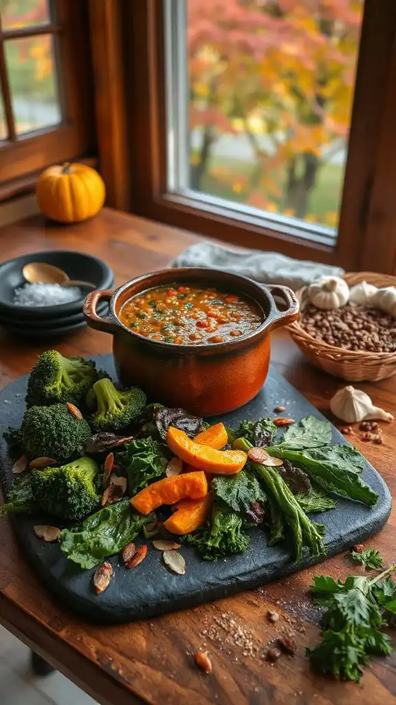 nutritious lentil greens soup nutritious lentil greens soup