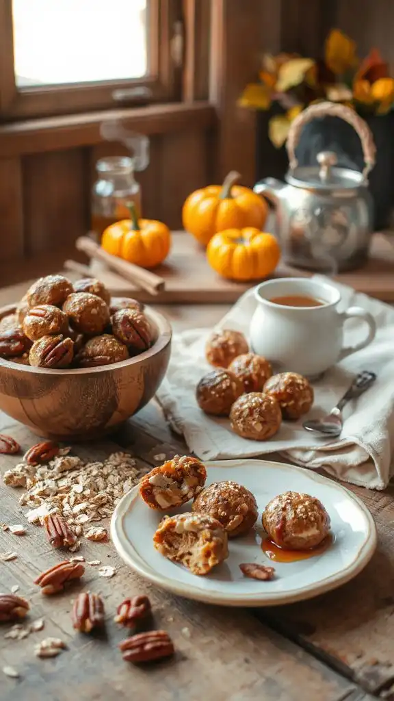 nutritious maple pecan snacks