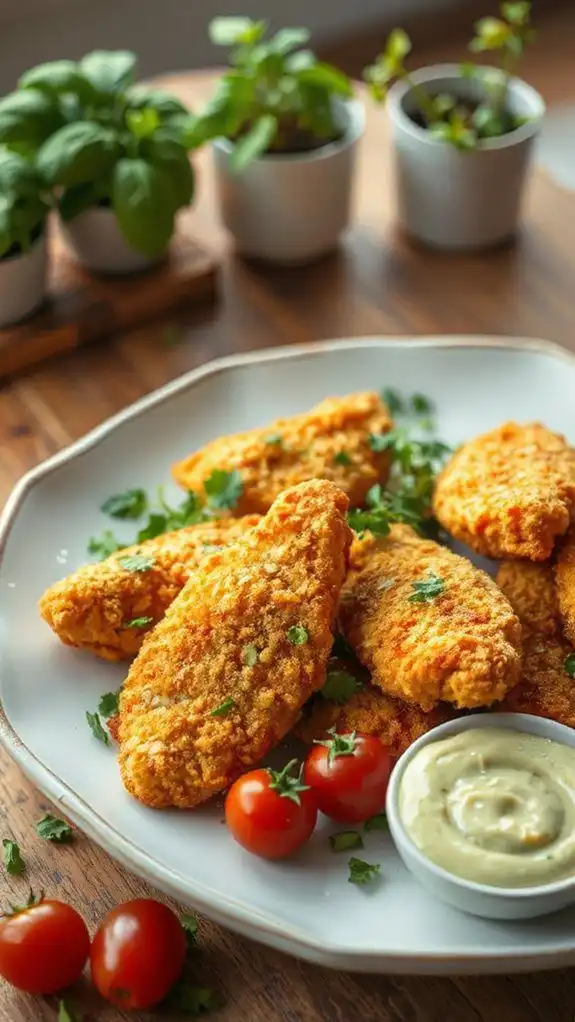 nutritious pea protein dish
