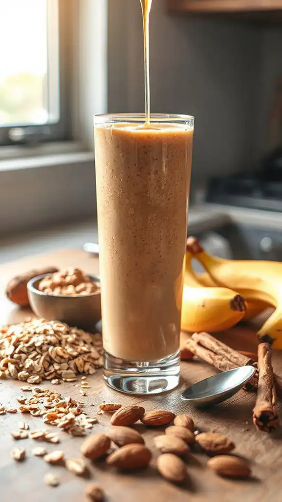 nutritious peanut butter shake