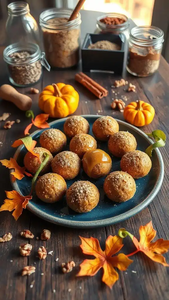 nutritious pumpkin energy bites