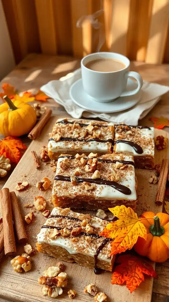 nutritious pumpkin spice bars