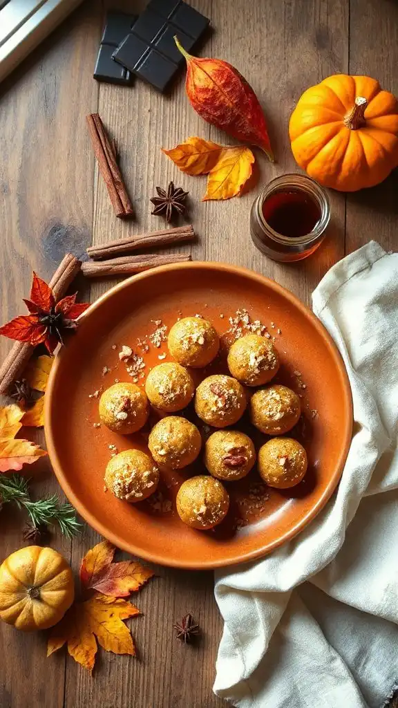 nutritious pumpkin spice bites