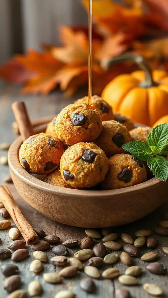 nutritious pumpkin spice bites