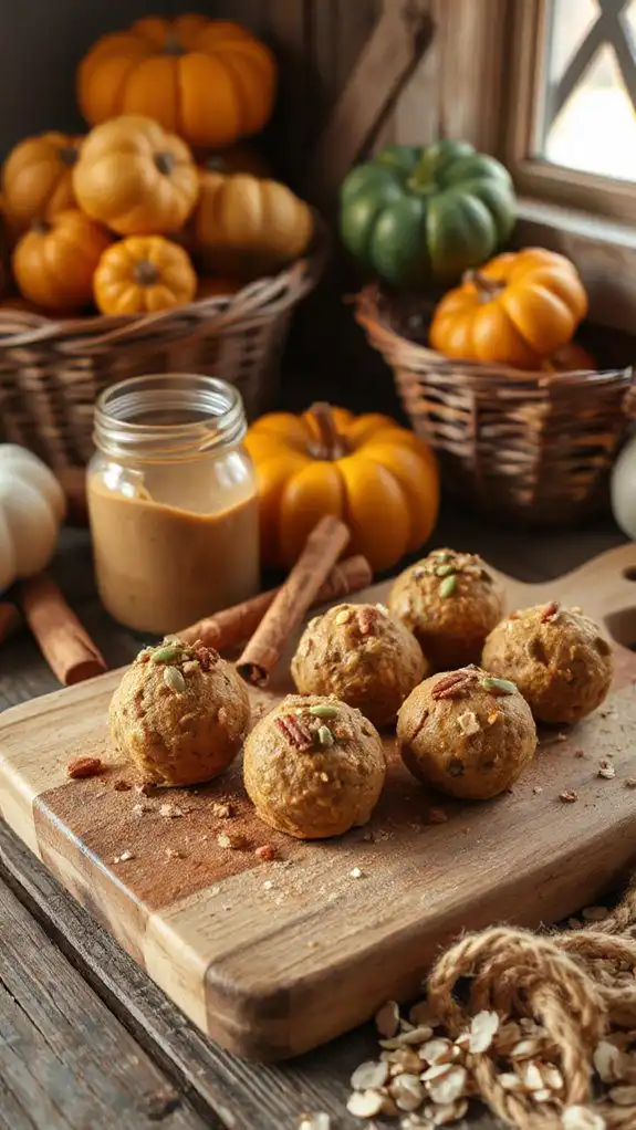 nutritious pumpkin spice bites