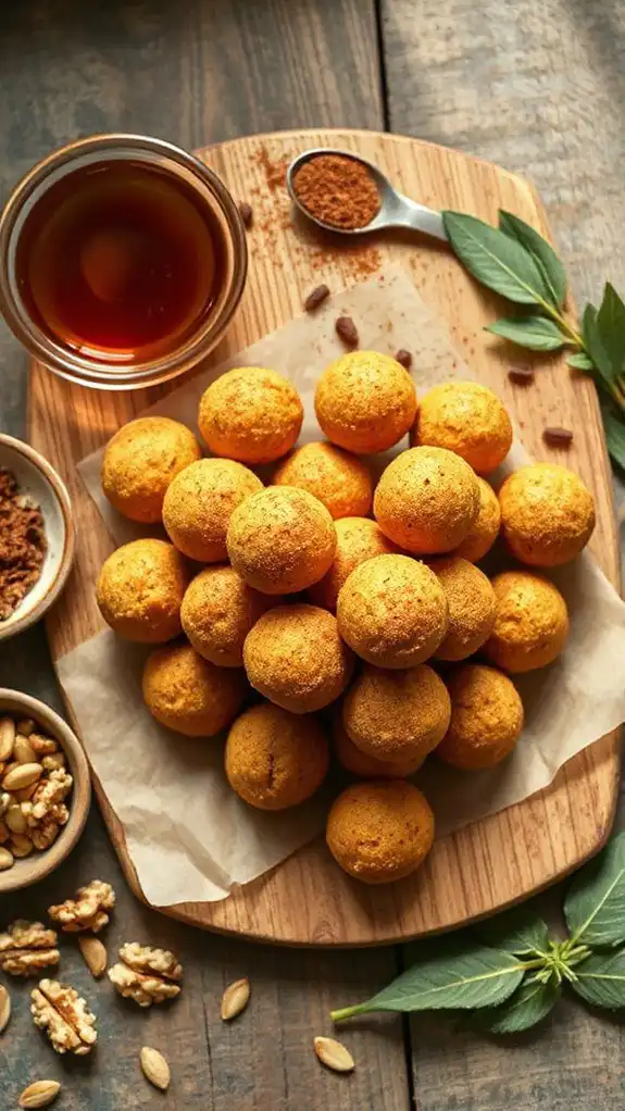 nutritious pumpkin spice bites