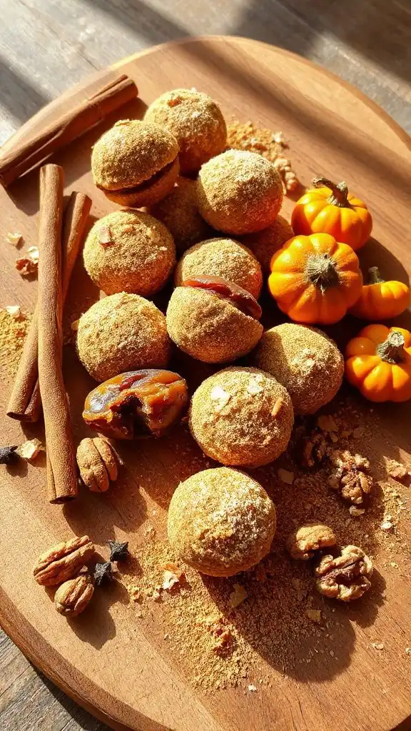 nutritious pumpkin spice snacks