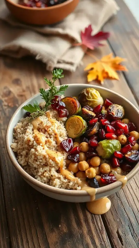 nutritious quinoa vegetable bowl