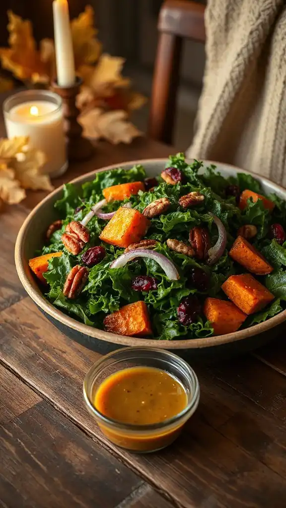 nutritious roasted sweet potato salad