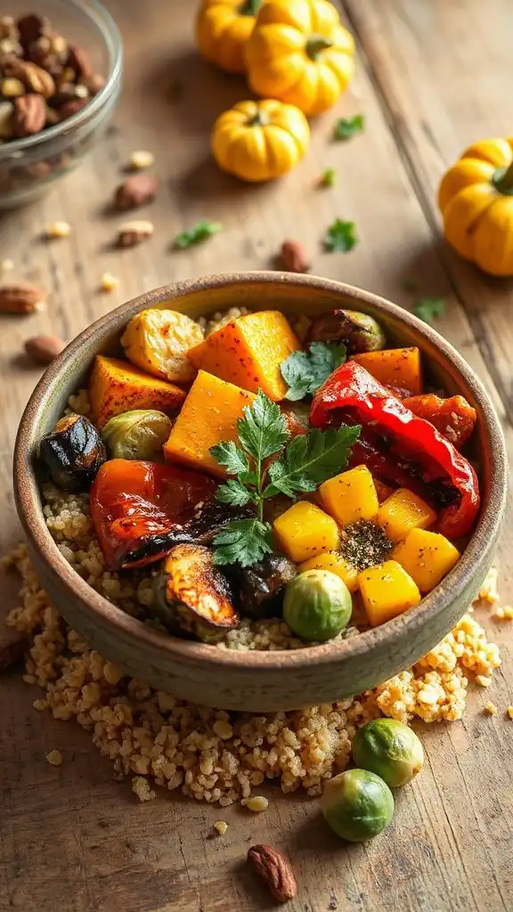 nutritious roasted vegetable quinoa nutritious roasted vegetable quinoa