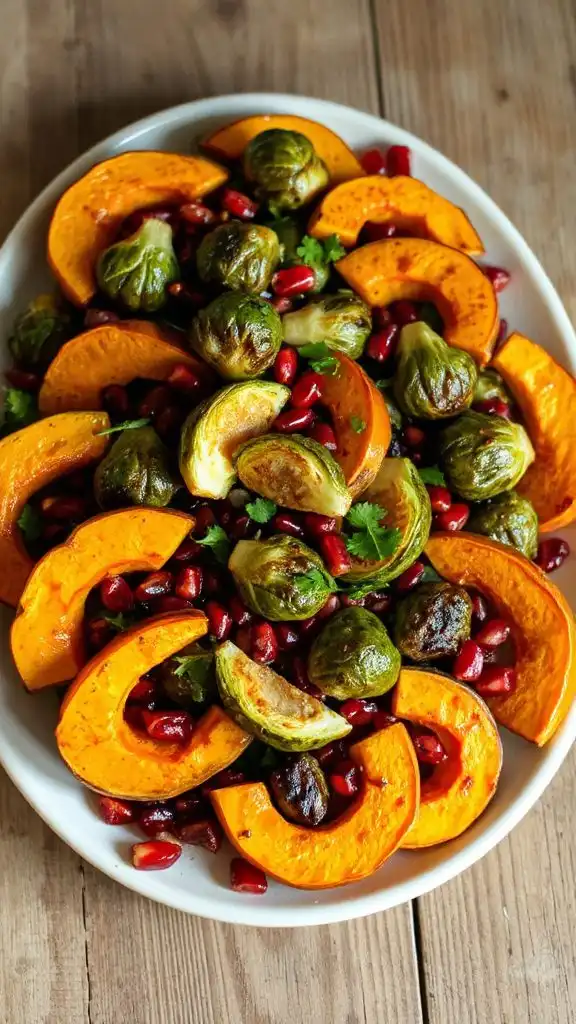 nutritious roasted vegetable salad